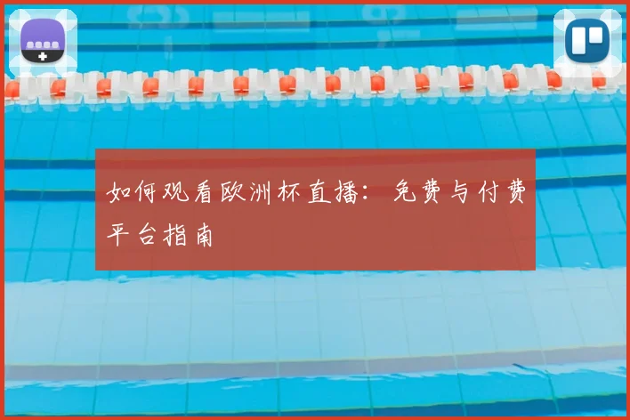 如何观看欧洲杯直播：免费与付费平台指南